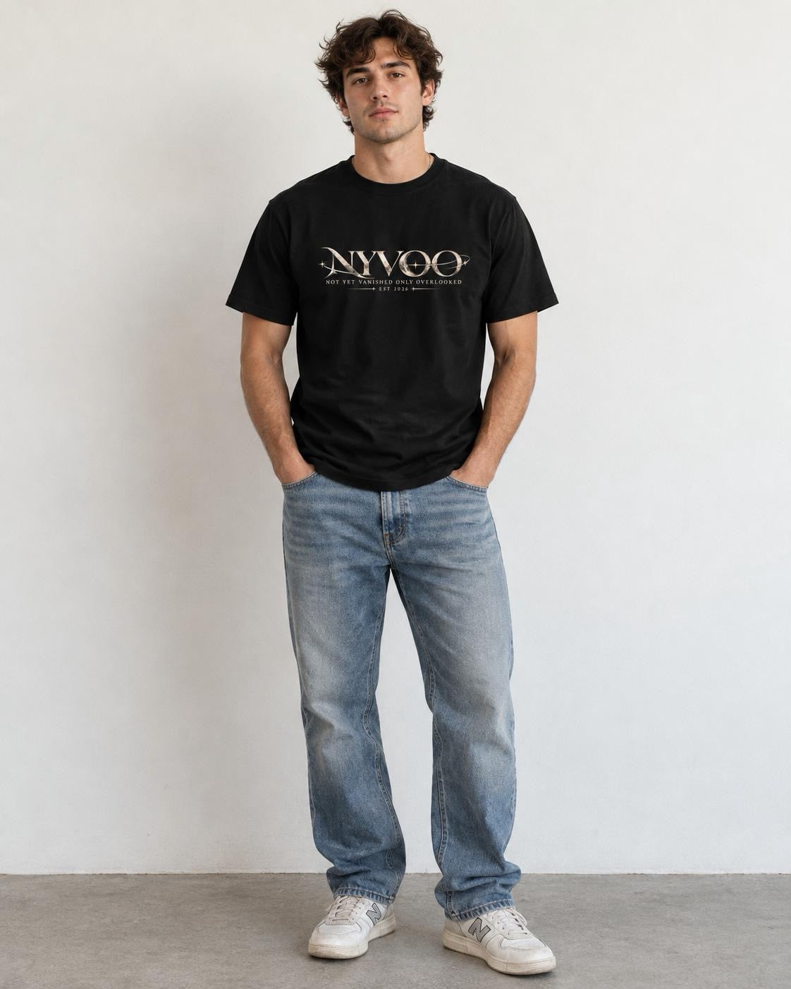 Celestial Moon Tee — "Not Yet Vanished Only Overlooked"
