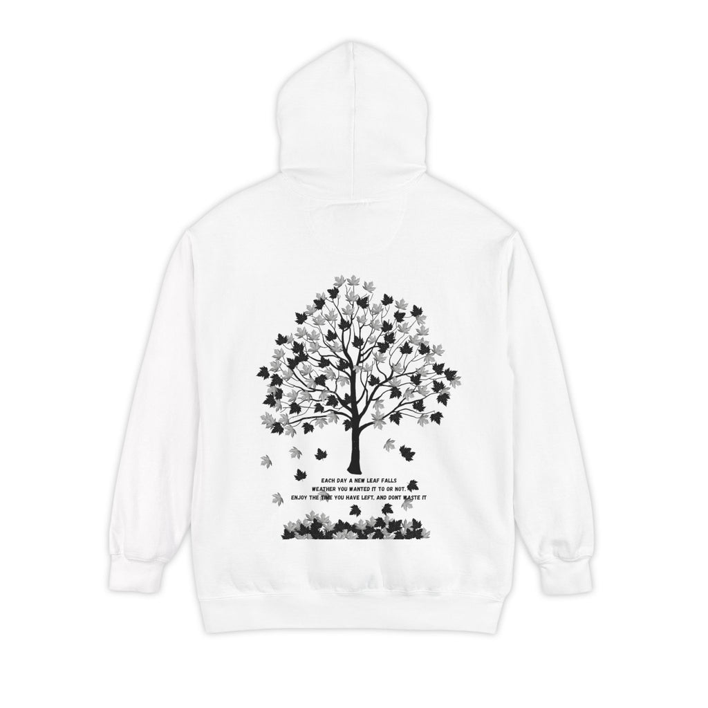 Tree of Time Unisex Hoodie - Nature Inspired Sweatshirt, Time Passing Symbol, Deep Meaning Jumper, Earthy Pullover, Men Women Apparel