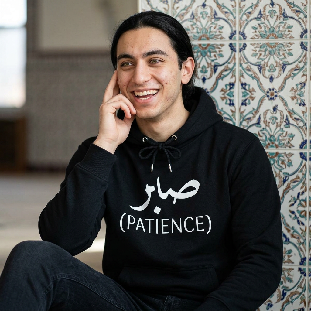 Sabr Arabic Hoodie