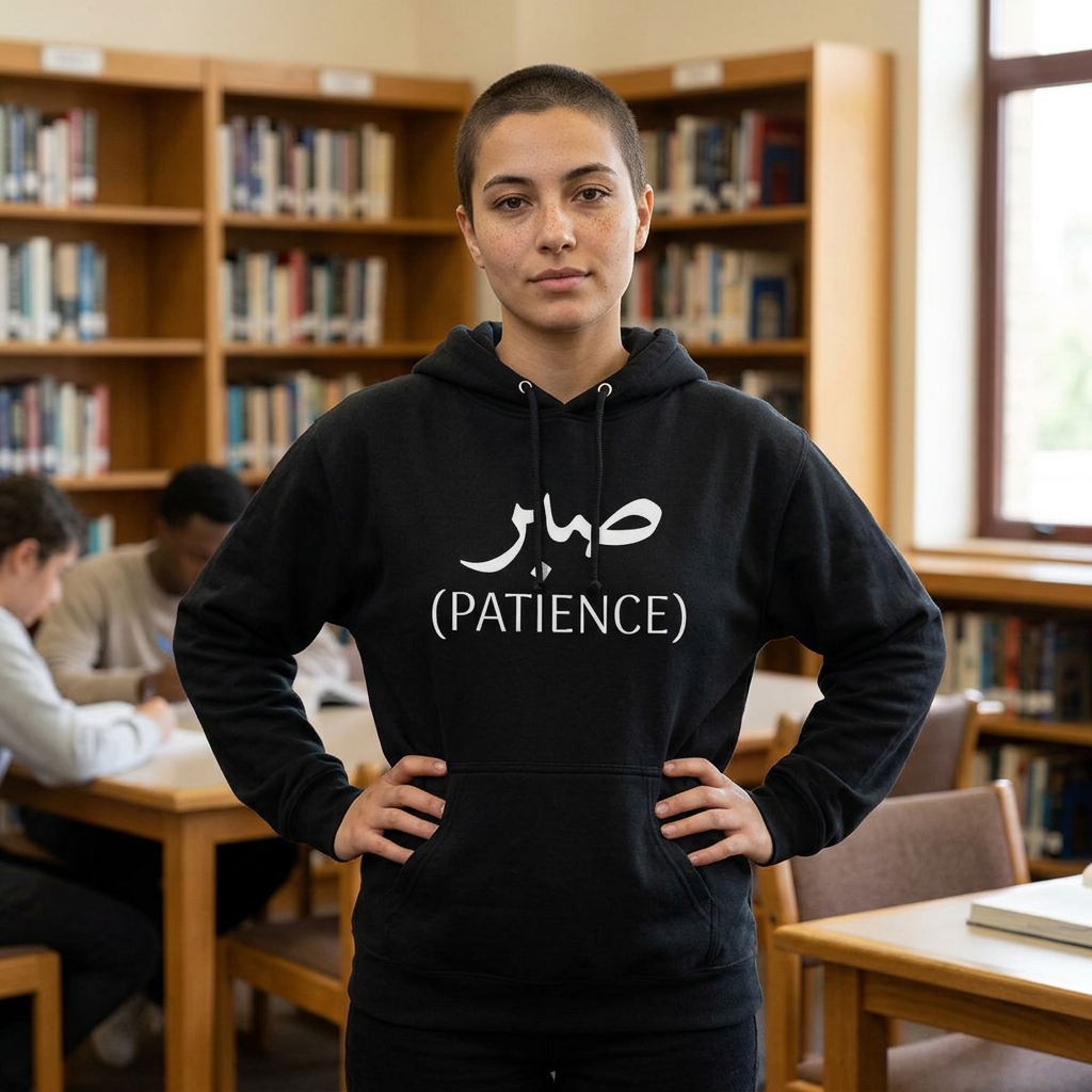 Sabr Arabic Hoodie