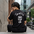 Tawakul Arabic Trust in God Tee — Faith-Inspired Oversized Shirt