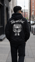 Tawakul Hoodie — Muslim Streetwear Hoodie with Arabic Calligraphy & Bold Back Graphic