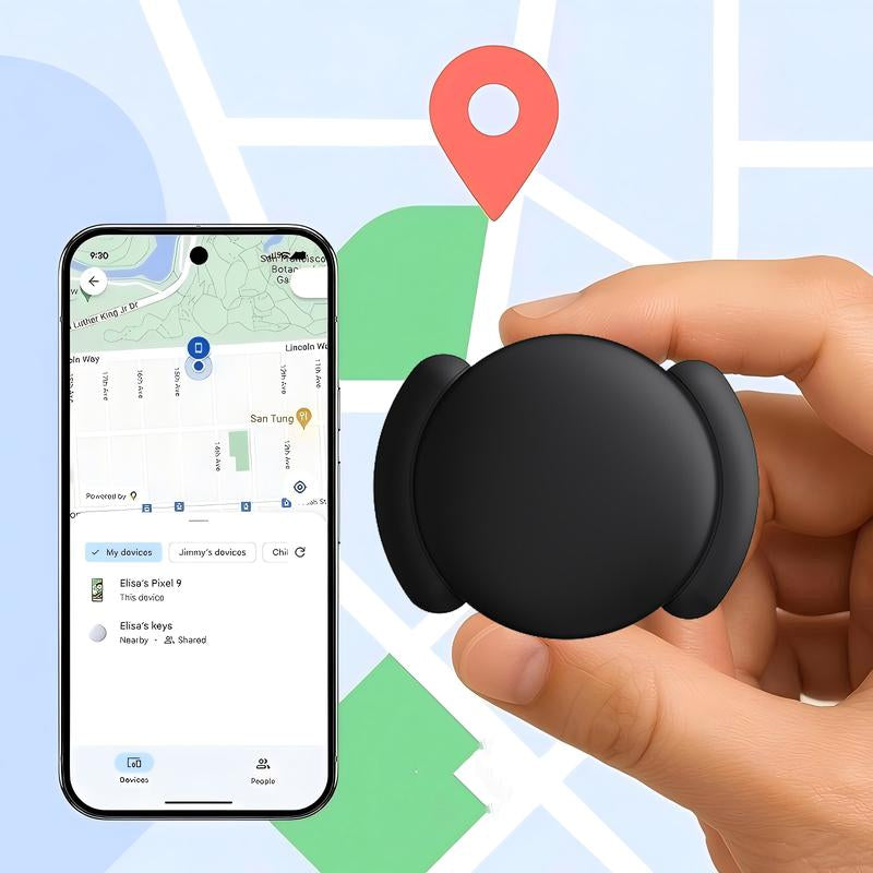 GPS Tracker for Car,Works with Apple Find My (Ios Only),Mini Trackers Device with Weatherproof Magnetic Case-No Monthly Fee-Best Hidden GPS Trackers,Anti-Lost Device Smart Tracking Tag