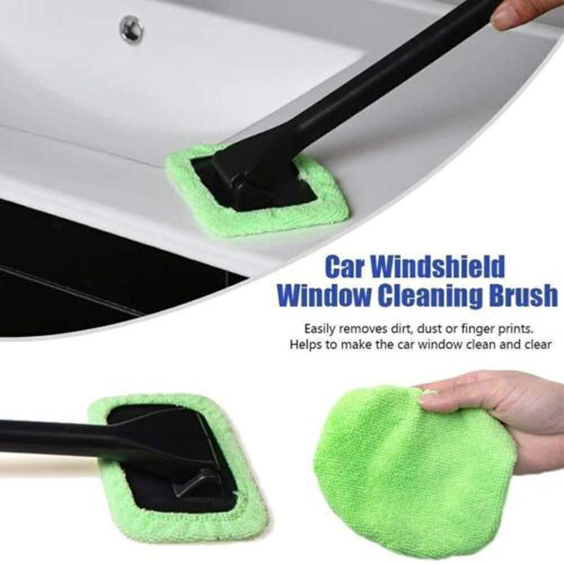3 Pack Microfiber Windshield Wiper Clean Car Auto Cleaner Glass Window Brush Kit