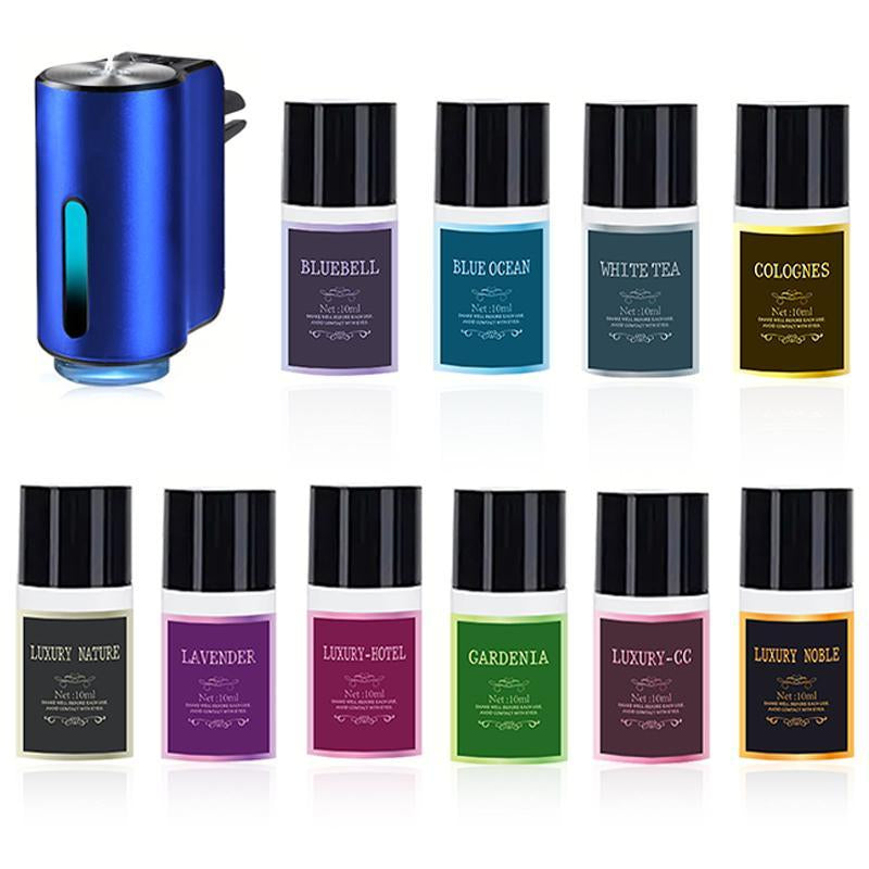 Smart Car Air Freshener, Rechargeable Car Aroma Diffuser with Essential Oil, Car Air Freshener, Car Aromatherapy Diffuser, Automotive Accessories, Car Interior Diffusers