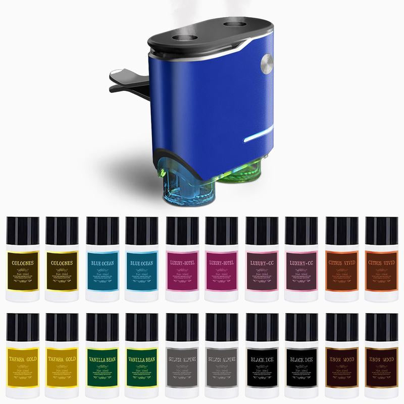 Shonoppy NEW Car Air Freshener Diffuser - 20Bottles Essential Oils Dual Spray Strong Smell Car Aromatherapy,Luxury Car Interior Accessories,Best Birthday Gifts