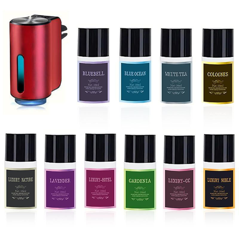 Smart Car Air Freshener, Rechargeable Car Aroma Diffuser with Essential Oil, Car Air Freshener, Car Aromatherapy Diffuser, Automotive Accessories, Car Interior Diffusers