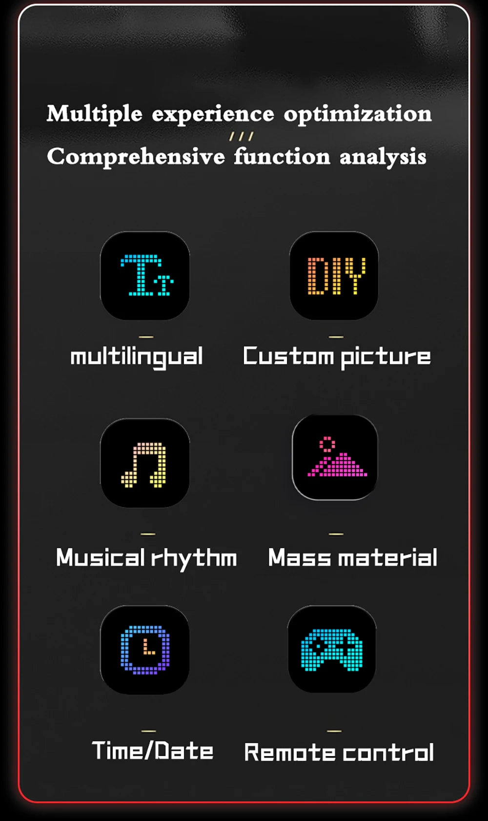 ADJUSTABLE WINDOW LED SIGN (Bluetooth and remote controlled) universal fit