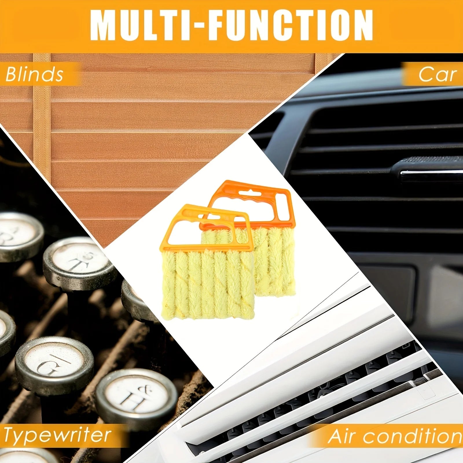Multi-Slat Blinds Cleaning Tool