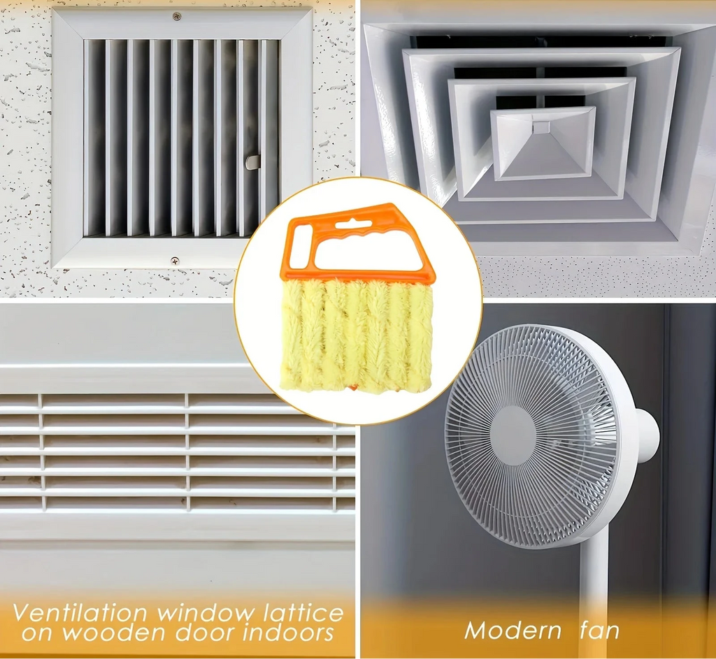 Multi-Slat Blinds Cleaning Tool