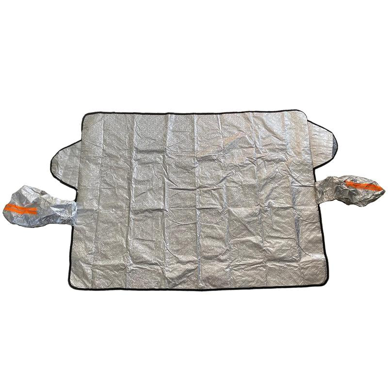 Windshield Cover for Winter Ice/Snow/Frost, Heavy Duty Thick Protective Windscreen Cover, Snow Ice Frost Dust Water Resistent, Heat Car Windshield Snow Cover